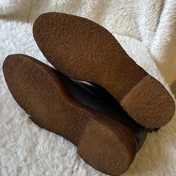 Botkier faux shearling lined leather chelsea boots 6 - Picture 8 of 9